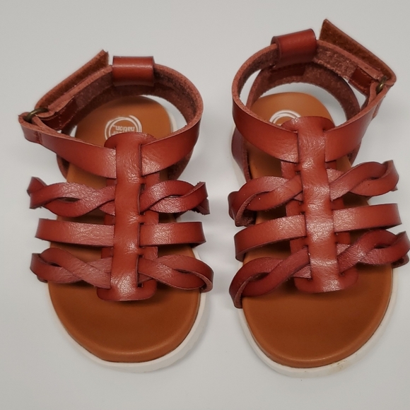 Wonder Nation brown toddler sandals - Picture 1 of 5